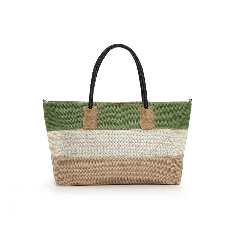 GR240110 Woven craft handbag