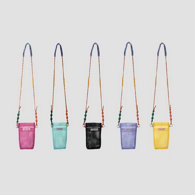 Mesh Fabric Phone Pouch