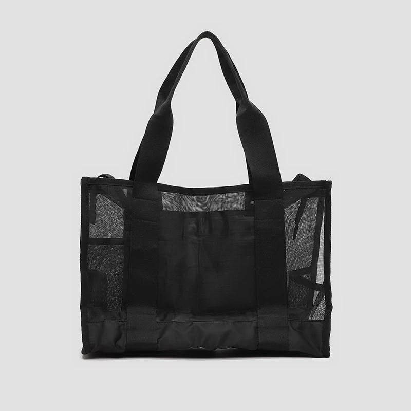 Mesh beach tote bag