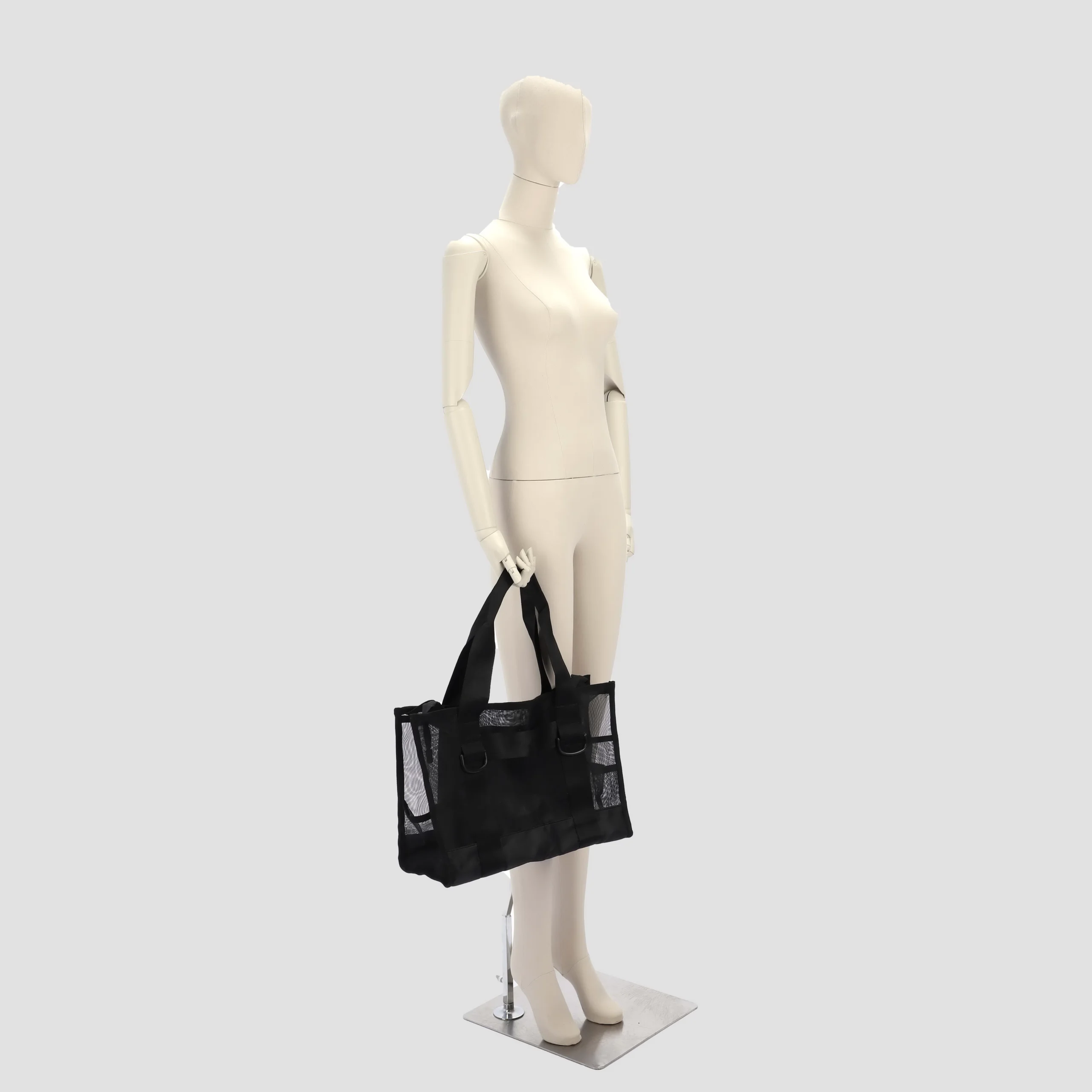 Mesh beach tote bag